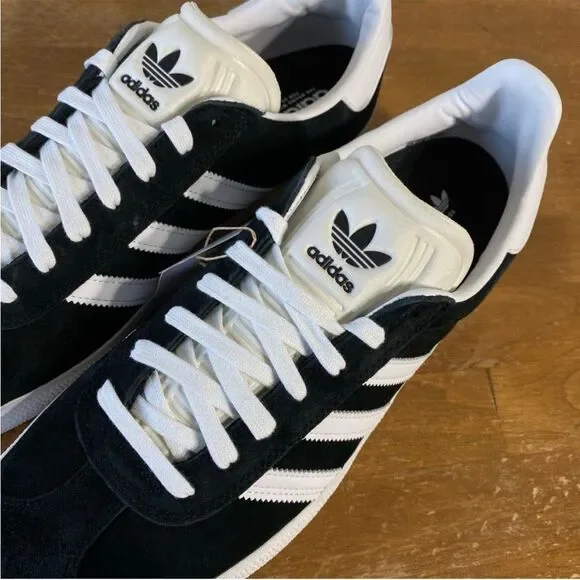 adidas Gazelle ADV Suede Black/White Skateboarding Sneakers Shoes - Picture 4 of 8